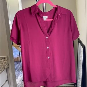 Plum J. Crew button up